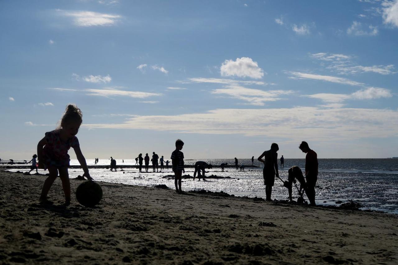 Appartamento Luettje Huus Frieda Mit Strandkorb Am Strand Von Mai Bis September Cuxhaven Esterno foto